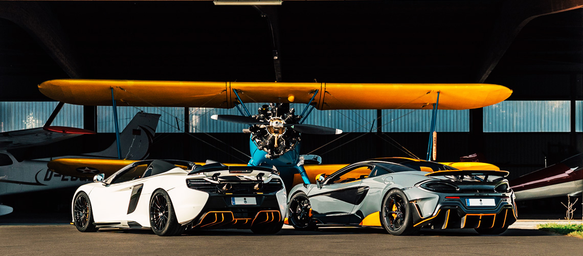mclaren sports car carbon fiber parts 